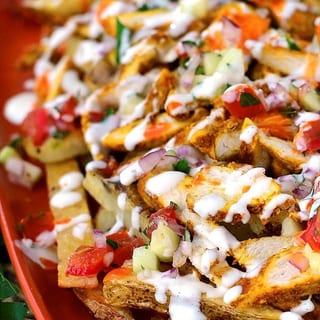 Chicken Shawarma Fries