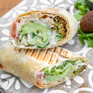 Falafel California Wrap