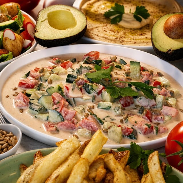Tahini Salad.
