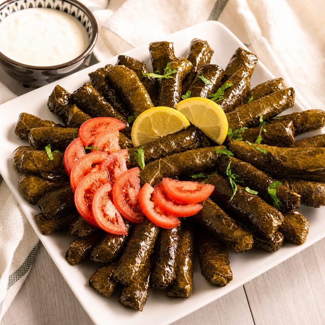 Grape Leaves.