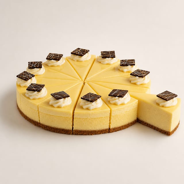 Vanilla Cheesecake.