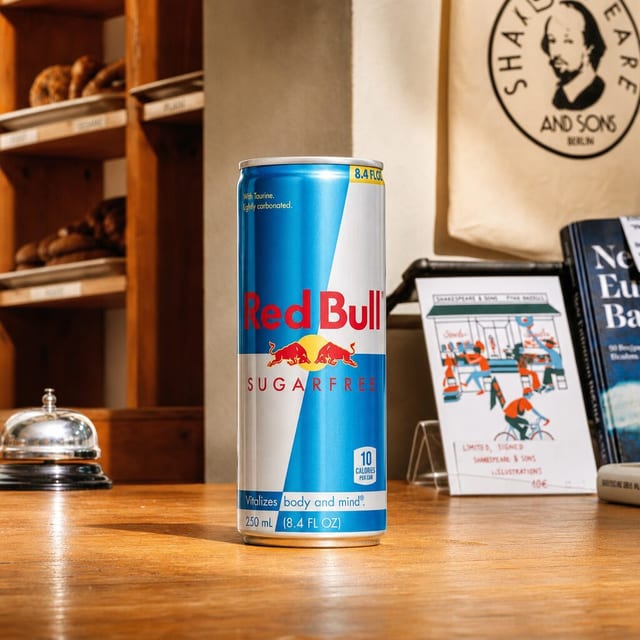 Red Bull Sugar Free.