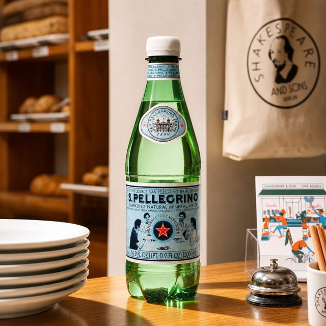 S.P. - Sparkling Mineral Water.