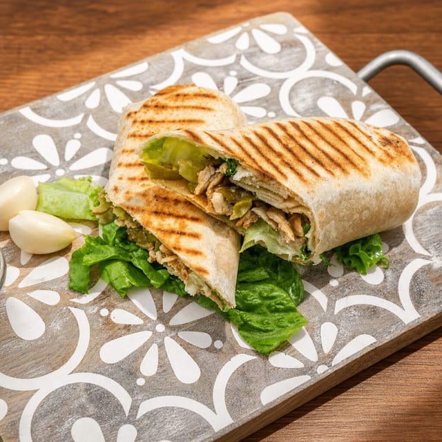 Chicken Shawarma Sandwich.
