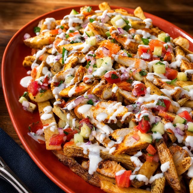 Chicken Shawarma Fries.