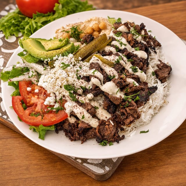Shawarma Beef Plate.
