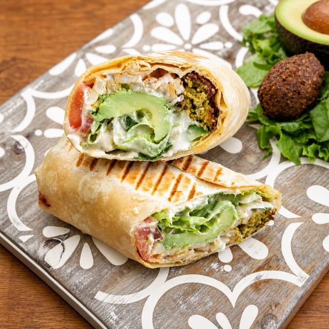 Falafel California Wrap.